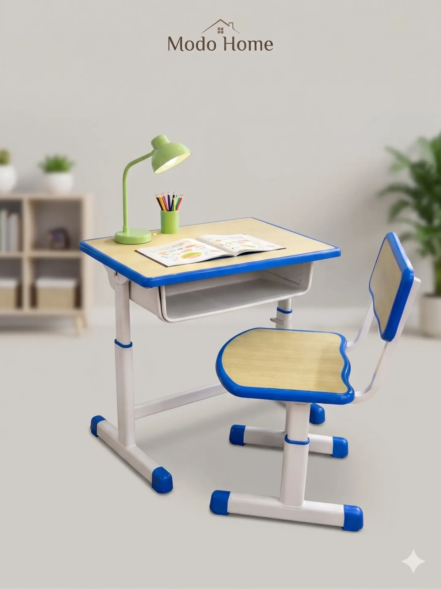 Ergonomic Kids Study Desk & Chair Set