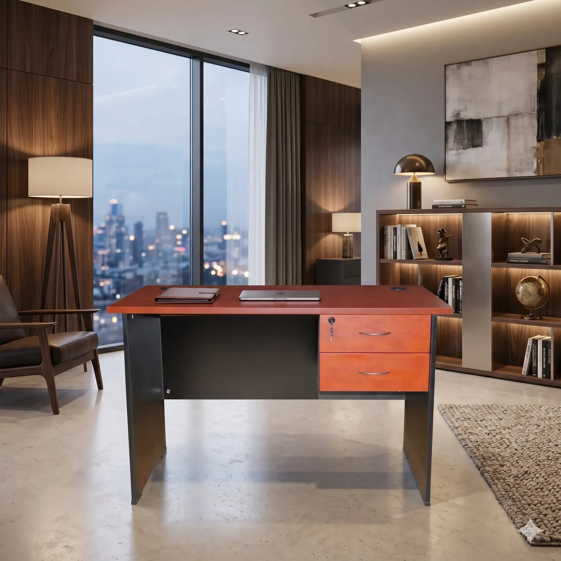 Modern Wooden Office Desk